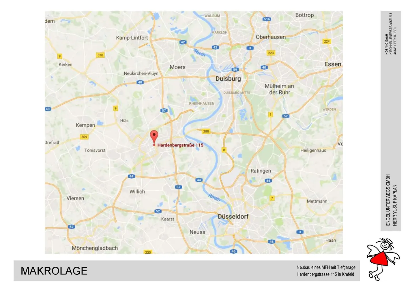 2 Zimmer Wohnung mit 50 m² in Krefeld – Bild 3