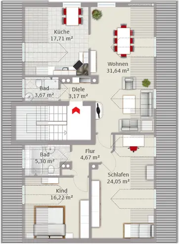 3 Zimmer Wohnung mit 84 m² in München – Bild 8