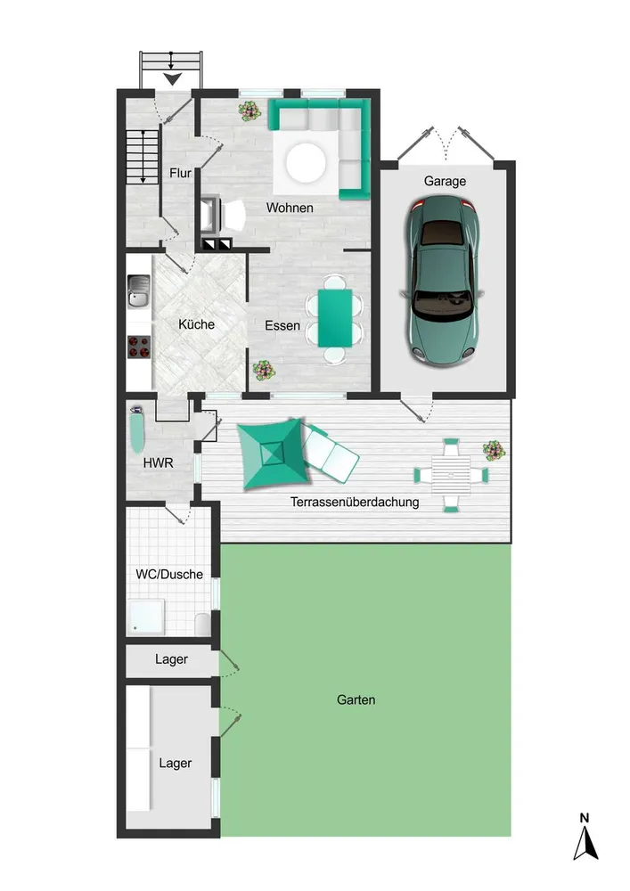 5 Zimmer Haus mit 119 m² in Hamburg – Bild 9