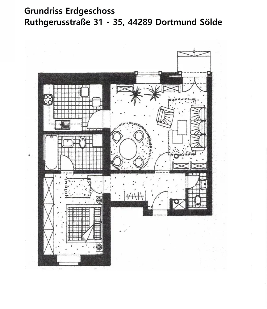 2 room apartment with 60 m² in Dortmund – Photo 3