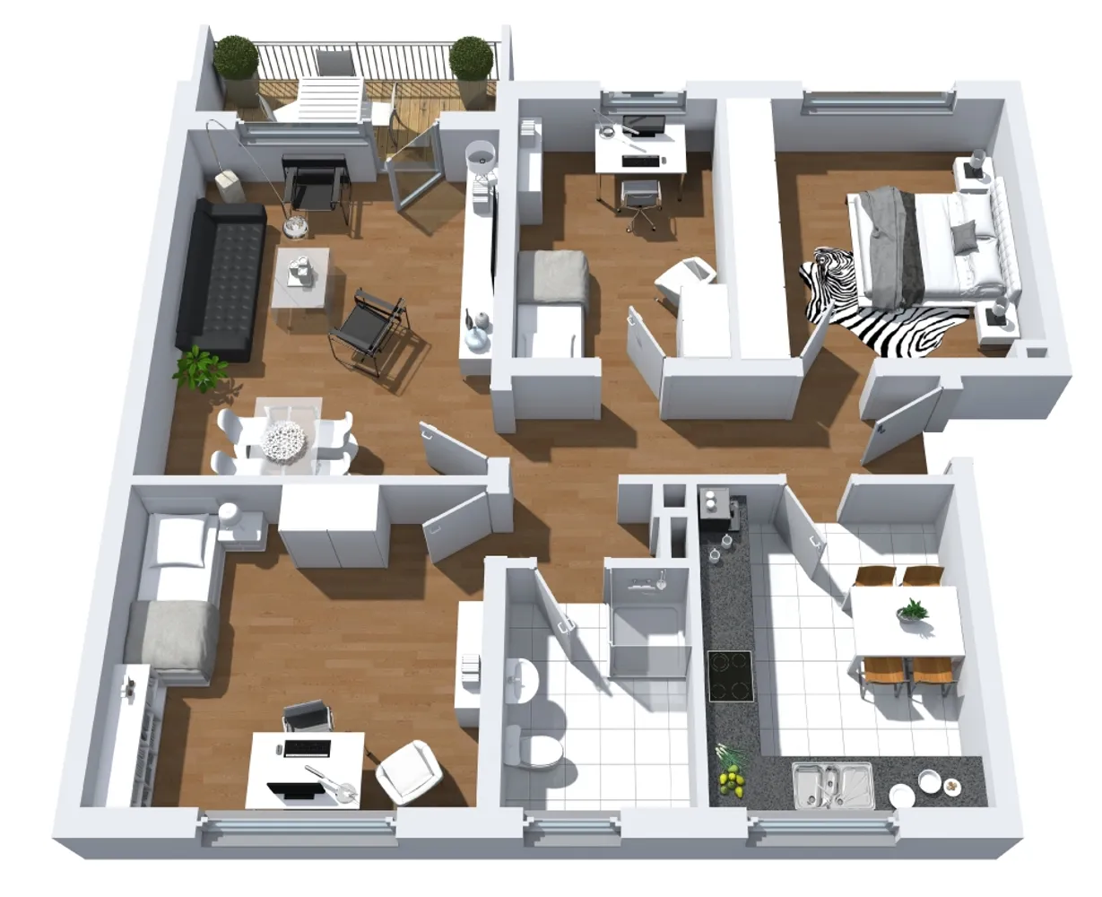 4 Zimmer Wohnung mit 77 m² in Herne – Bild 4