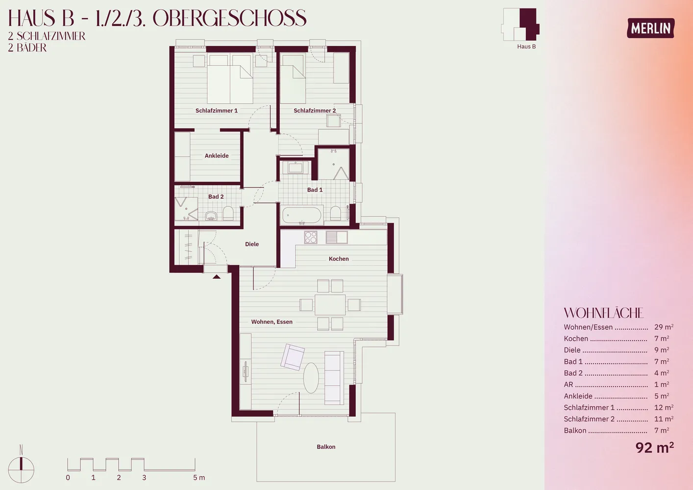 4 Zimmer Wohnung mit 92 m² in Dortmund – Bild 10