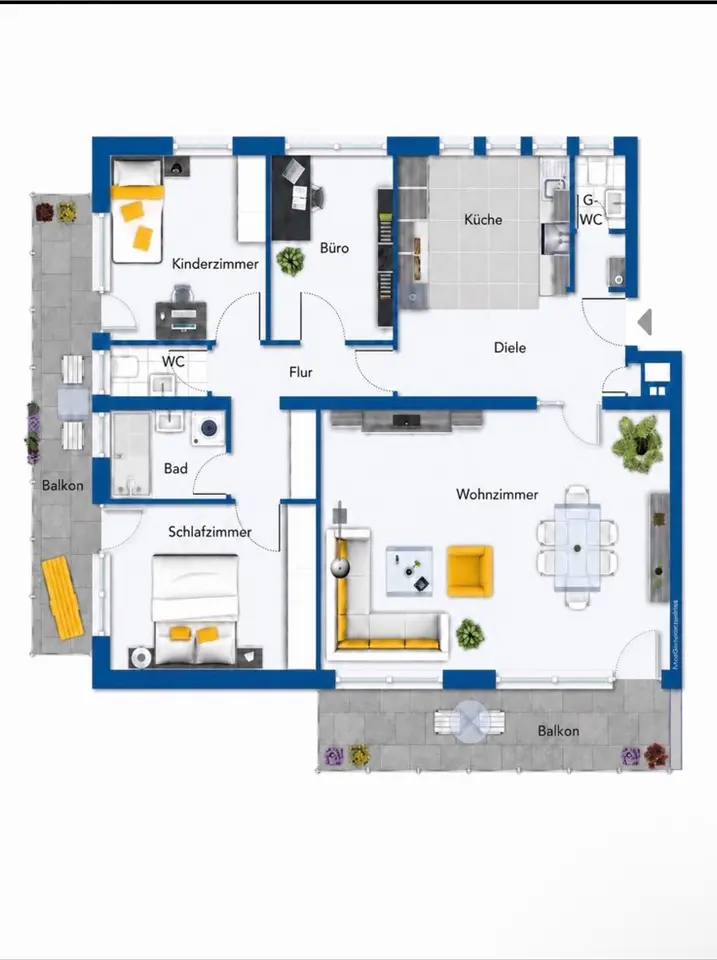 4 Zimmer Wohnung mit 105 m² in Mettmann – Bild 5