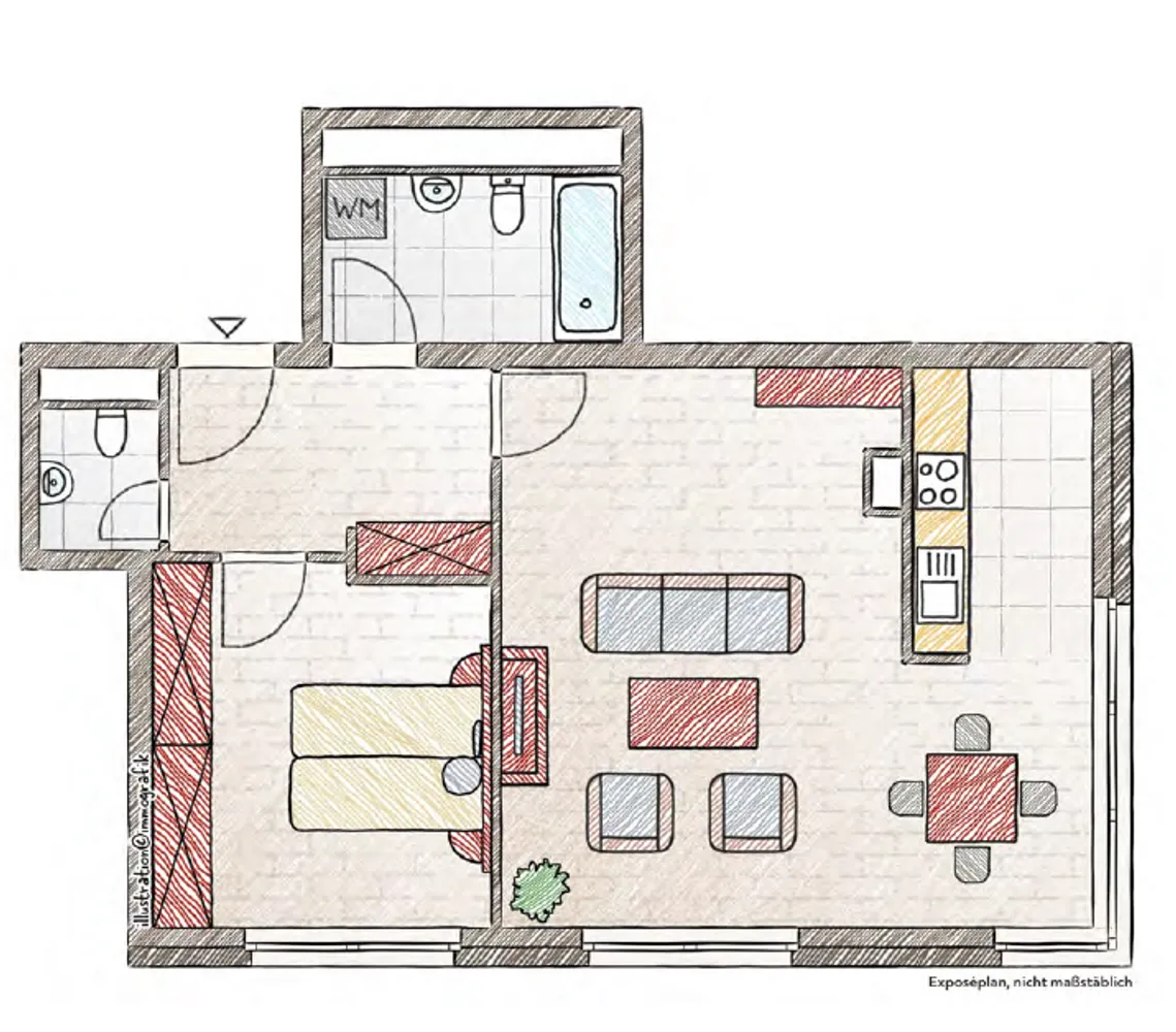 2 Zimmer Wohnung mit 62 m² in Düsseldorf – Bild 10