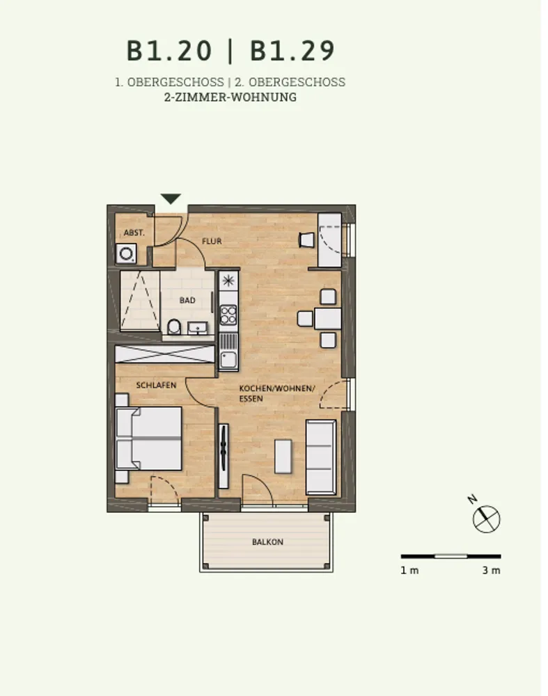 2 Zimmer Wohnung mit 60 m² in Bad Kreuznach – Bild 10