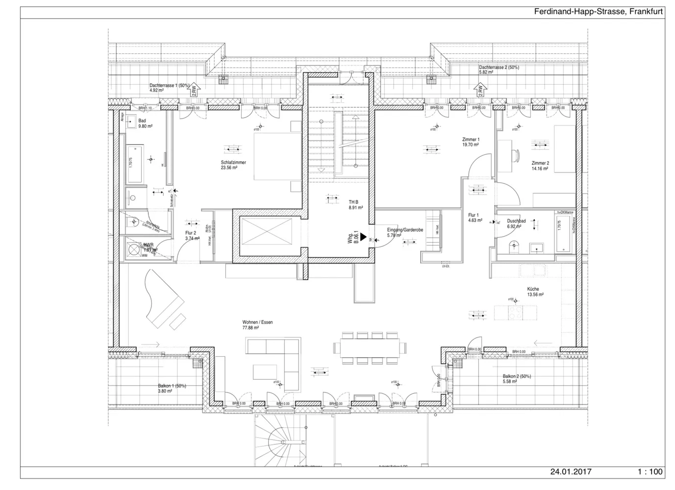 4 Zimmer Wohnung mit 200 m² in Frankfurt am Main – Bild 6