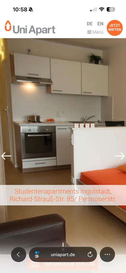 Studio mit 27 m² in Ingolstadt – Bild 2