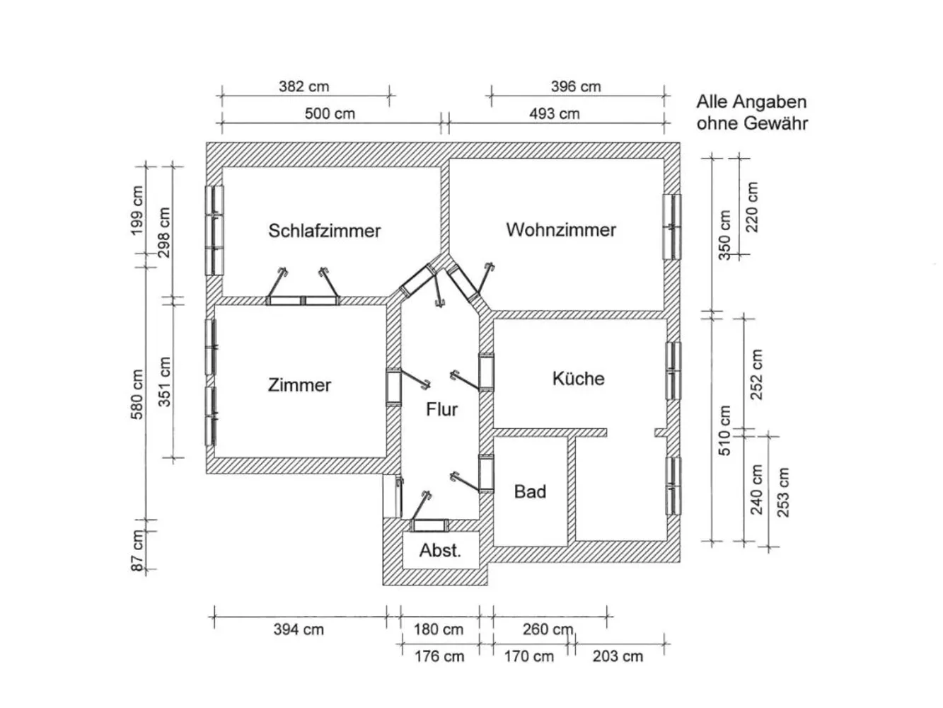3 Zimmer Wohnung mit 75 m² in Güstrow – Bild 11