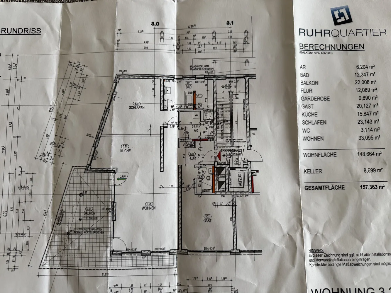 3 Zimmer Wohnung mit 149 m² in Mülheim an der Ruhr – Bild 4