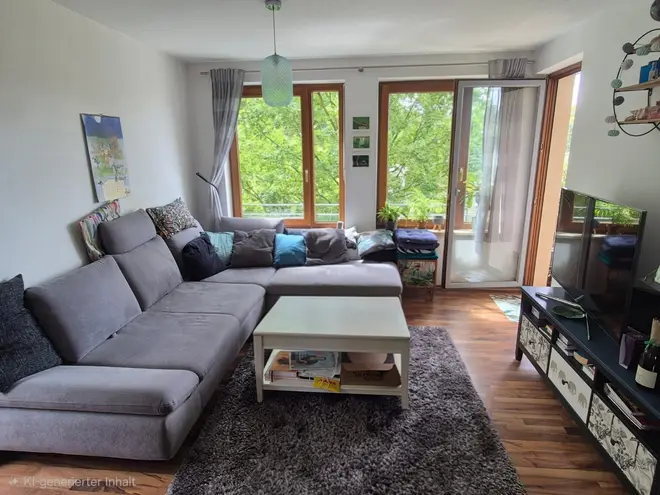 2 room apartment with 59 m² in Augsburg – Photo 5