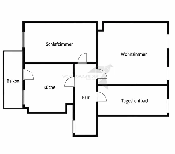 2 Zimmer Wohnung mit 64 m² in Chemnitz – Bild 2