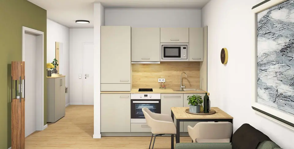2 Zimmer Wohnung mit 40 m² in Landshut – Bild 3
