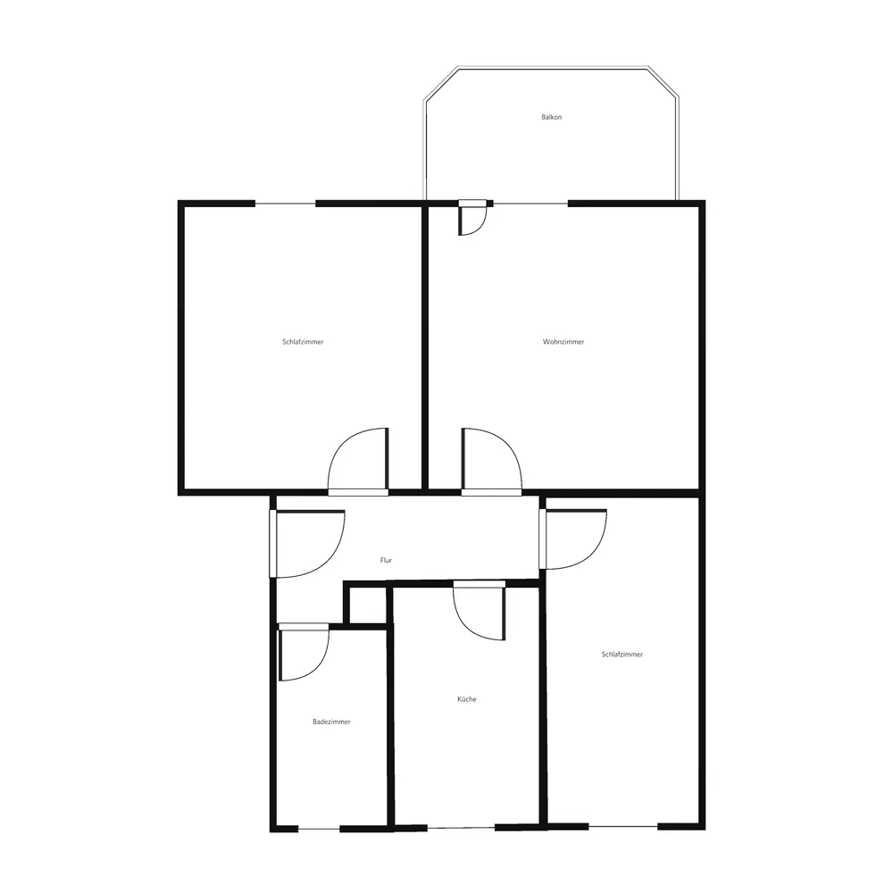 3 Zimmer Wohnung mit 68 m² in Braunschweig – Bild 1