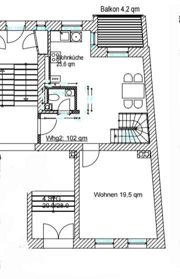 4 Zimmer Wohnung mit 99 m² in Chemnitz – Bild 4