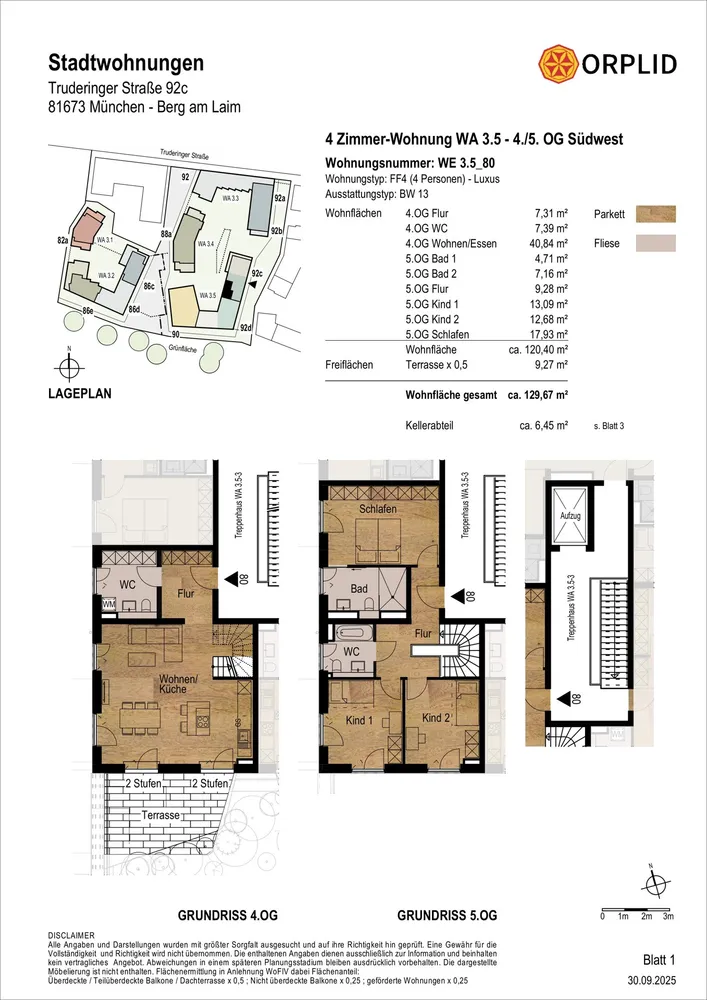 4 room apartment with 130 m² in Munich – Photo 8
