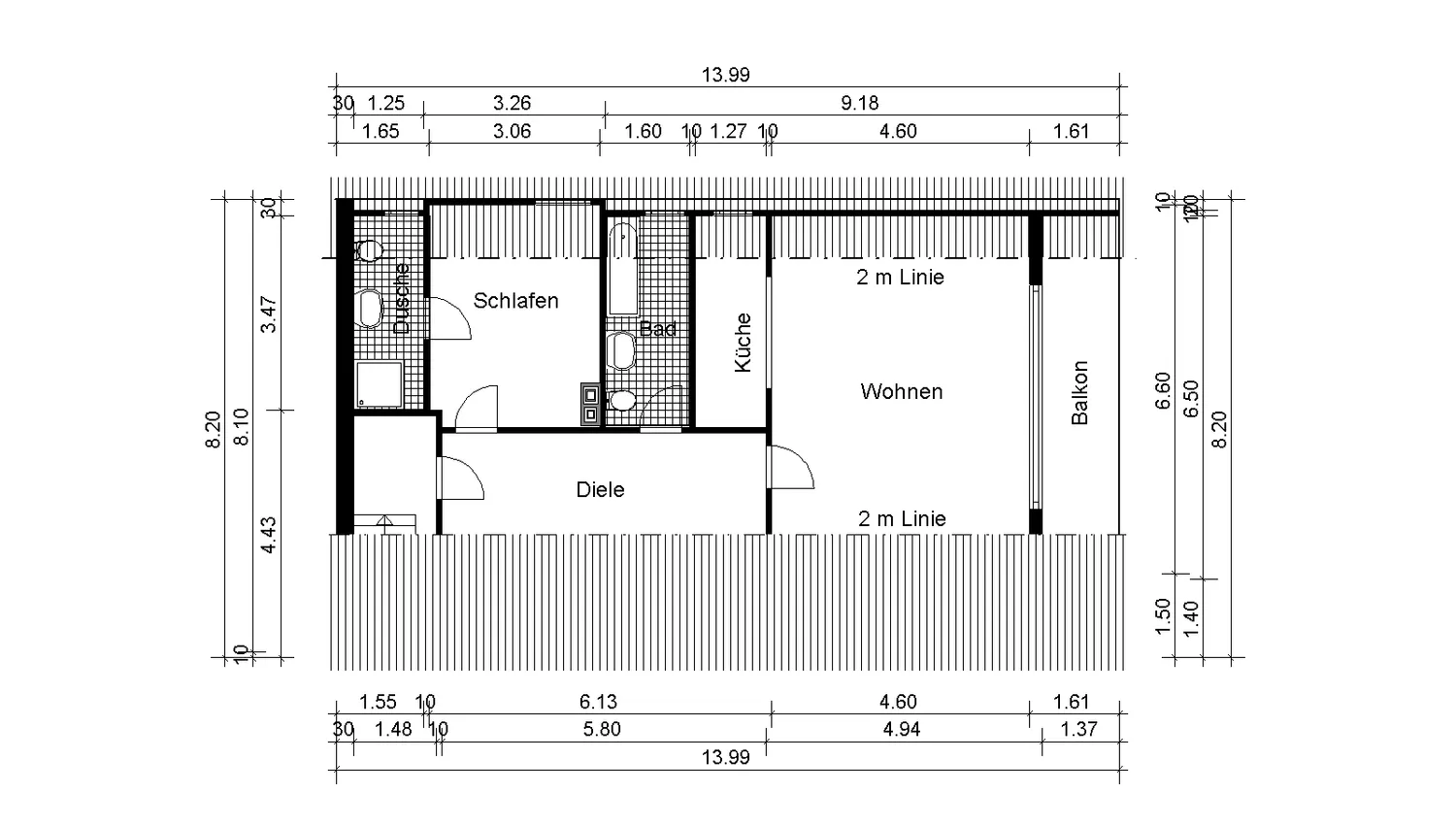 2 Zimmer Wohnung mit 55 m² in Essen – Bild 9