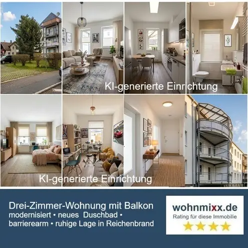 3 room apartment with 69 m² in Chemnitz – Photo 1