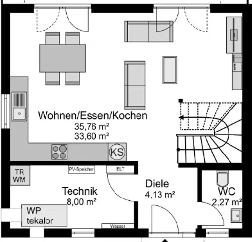 4 Zimmer Haus mit 95 m² in Berlin – Bild 8