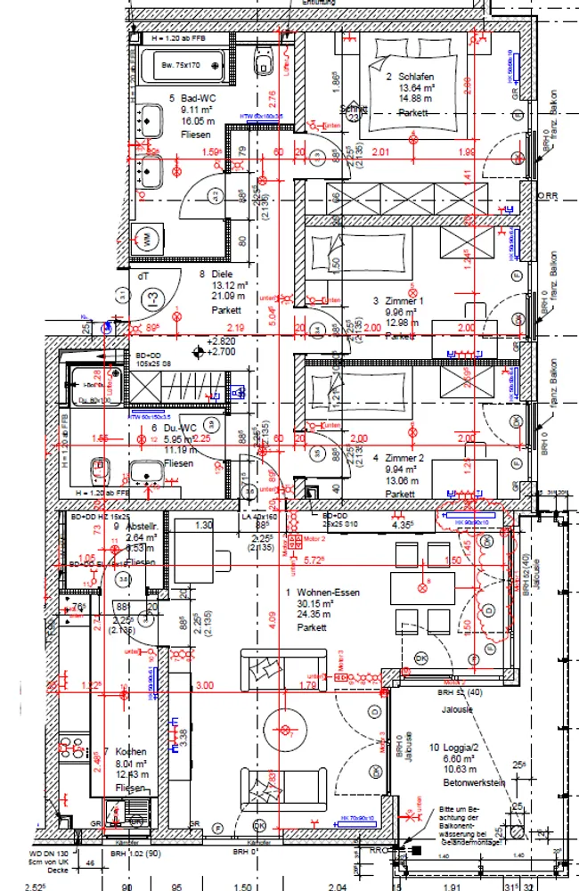 4 Zimmer Wohnung mit 109 m² in Karlsruhe – Bild 6