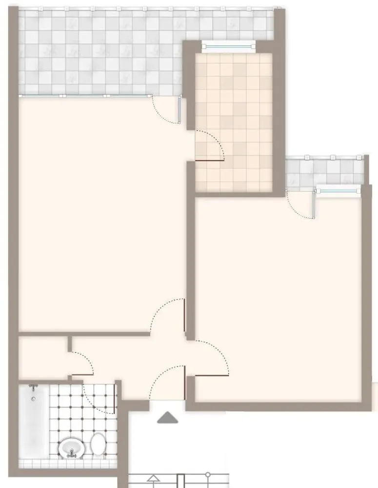 2 Zimmer Wohnung mit 55 m² in Mönchengladbach – Bild 3