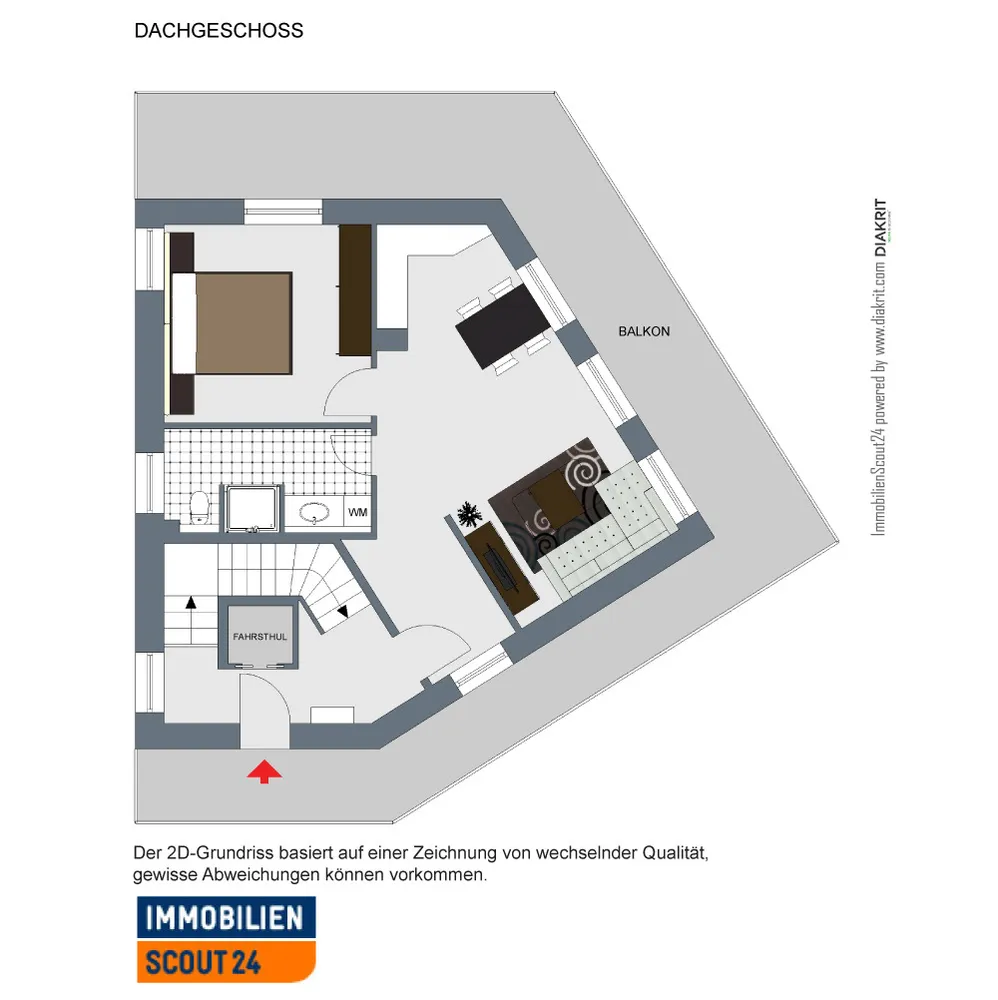 2 Zimmer Wohnung mit 77 m² in Osnabrück – Bild 3