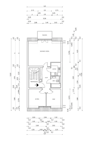 3 Zimmer Wohnung mit 71 m² in Köln – Bild 2