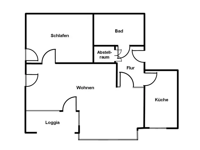 2 Zimmer Wohnung mit 52 m² in Bremen – Bild 9
