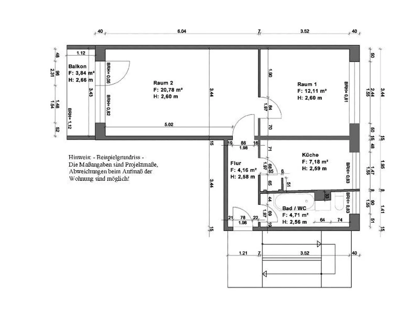 2 Zimmer Wohnung mit 51 m² in Halle (Saale) – Bild 5