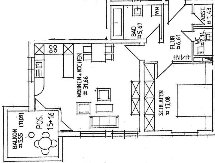 2 Zimmer Wohnung mit 63 m² in Kehl – Bild 7