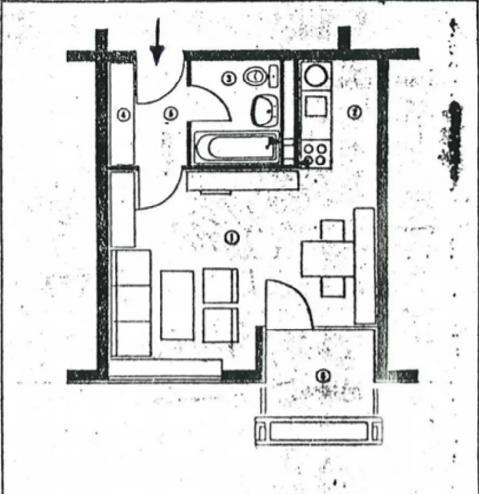 1 Zimmer Wohnung mit 33 m² in Köln – Bild 11