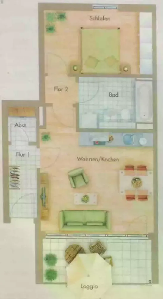 2 Zimmer Wohnung mit 57 m² in München – Bild 10