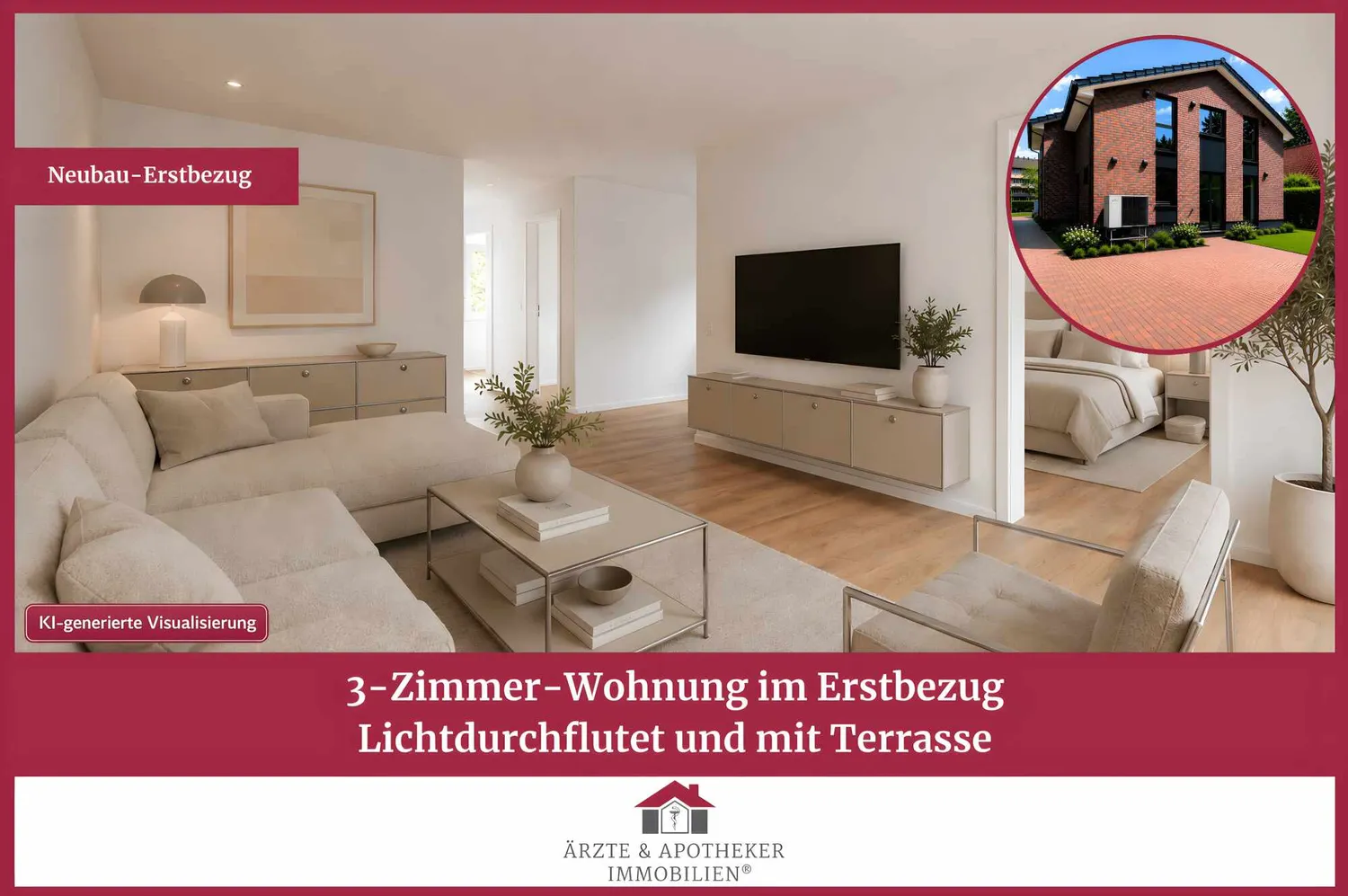 3 Zimmer Wohnung mit 70 m² in Hamburg – Bild 3