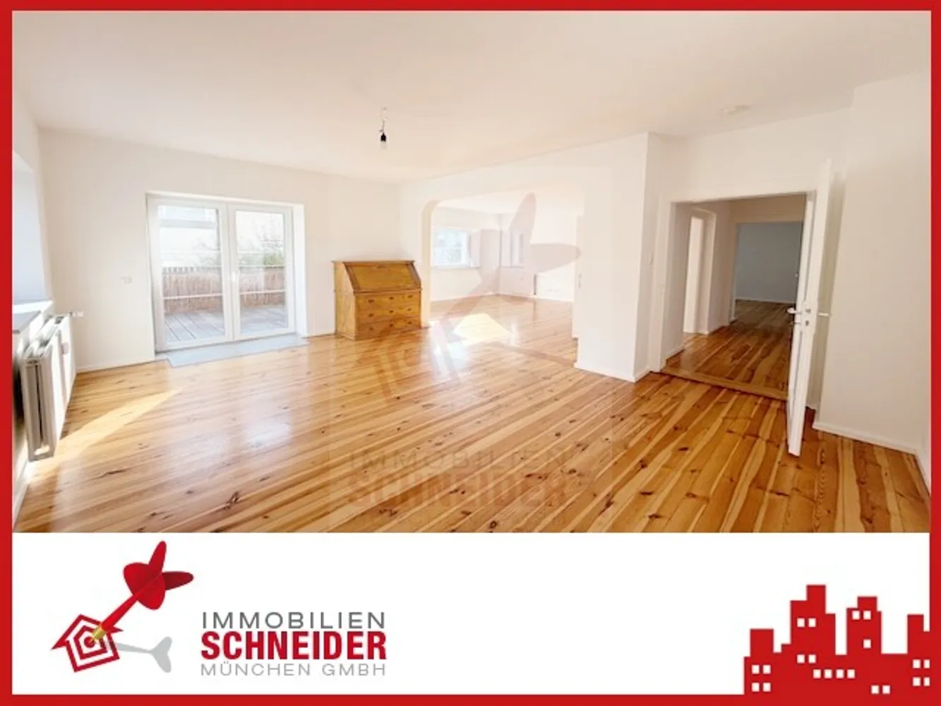 4 Zimmer Wohnung mit 95 m² in München – Bild 1