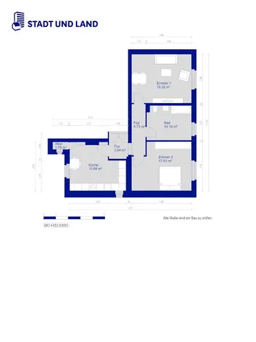 2 Zimmer Wohnung mit 71 m² in Berlin – Bild 9