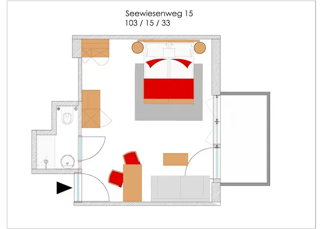 1 Zimmer Wohnung mit 24 m² in Heidelberg – Bild 4