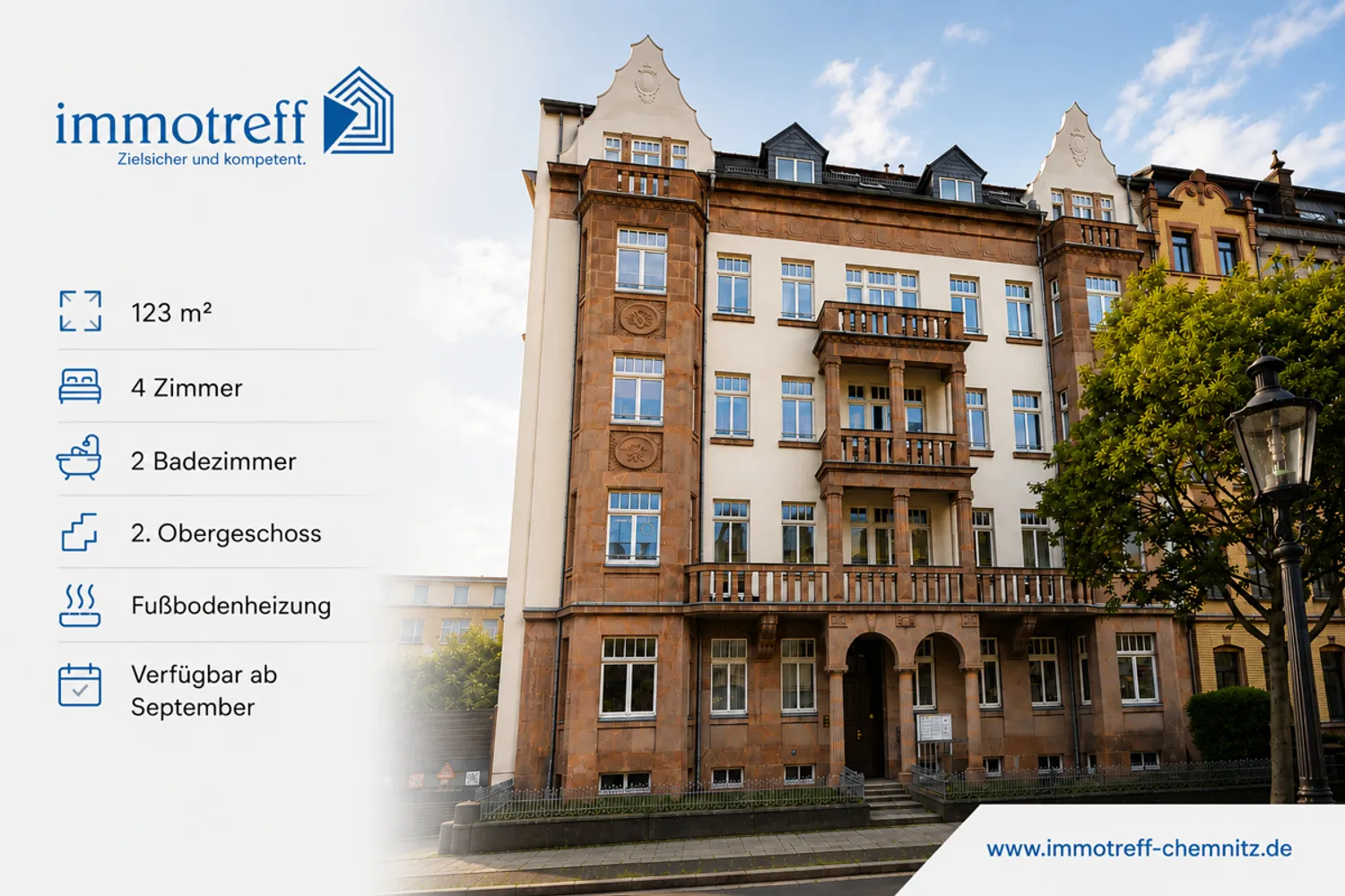 4 Zimmer Wohnung mit 123 m² in Chemnitz – Bild 5