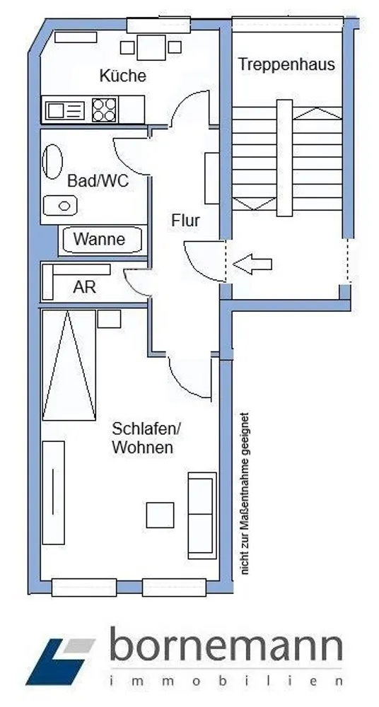 1 Zimmer Wohnung mit 38 m² in Nürnberg – Bild 10