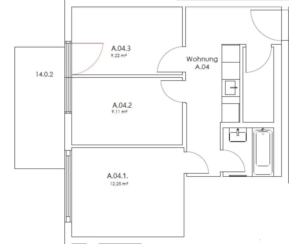 Shared room with 9 m² in Berlin – Photo 1