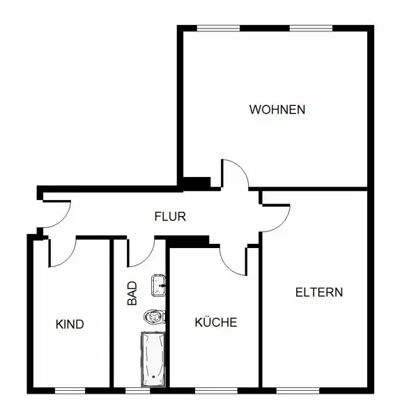 3 Zimmer Wohnung mit 80 m² in Ludwigshafen – Bild 5