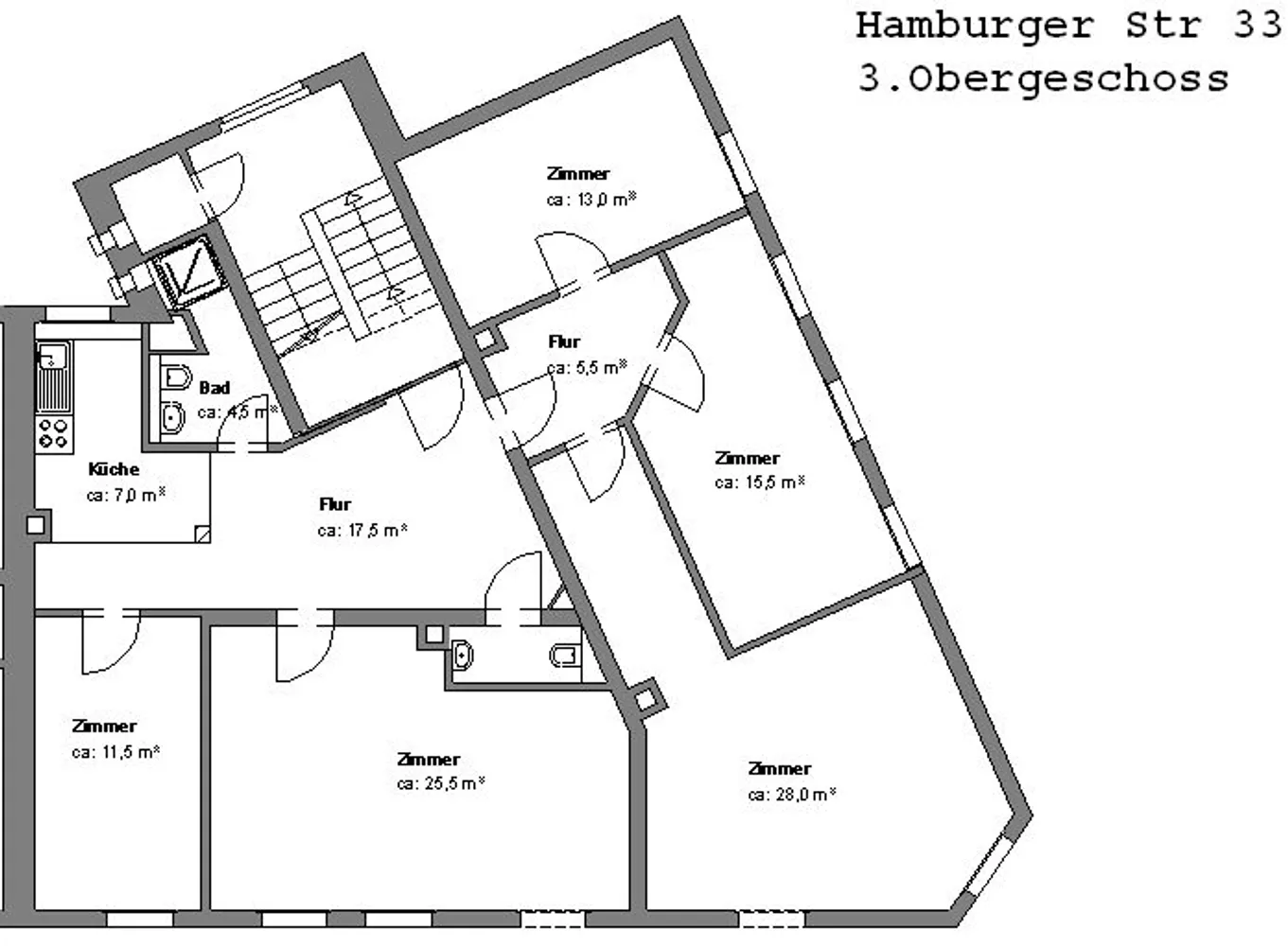 5 room apartment with 133 m² in Brunswick – Photo 2
