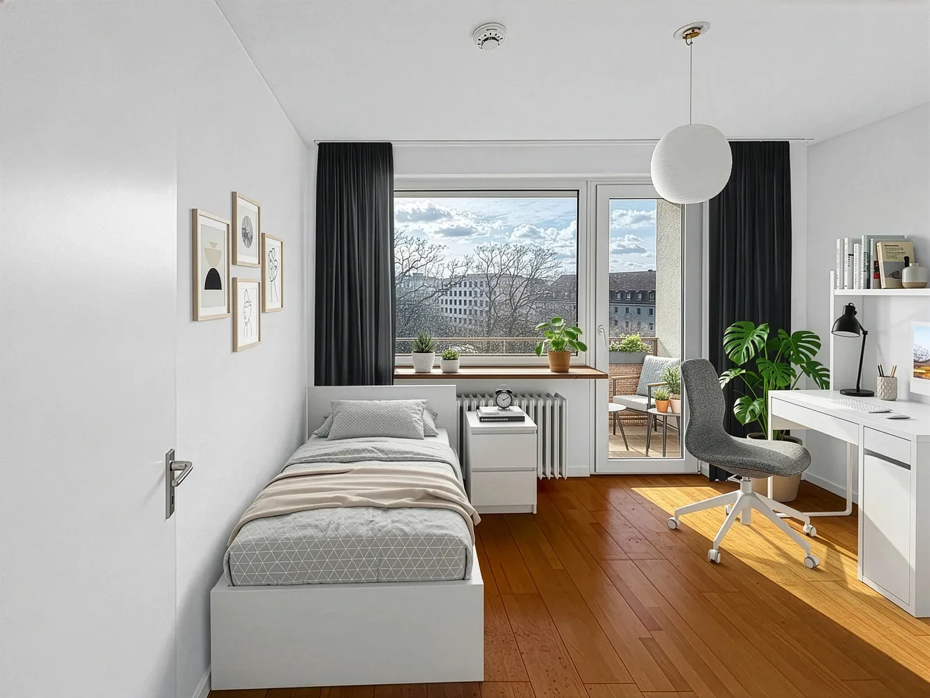 3 room apartment with 100 m² in Würzburg – Photo 3