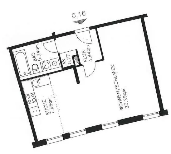 1 Zimmer Wohnung mit 51 m² in Berlin – Bild 4
