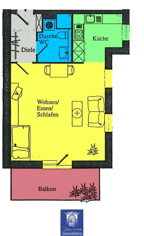 1 Zimmer Wohnung mit 48 m² in Freital – Bild 8