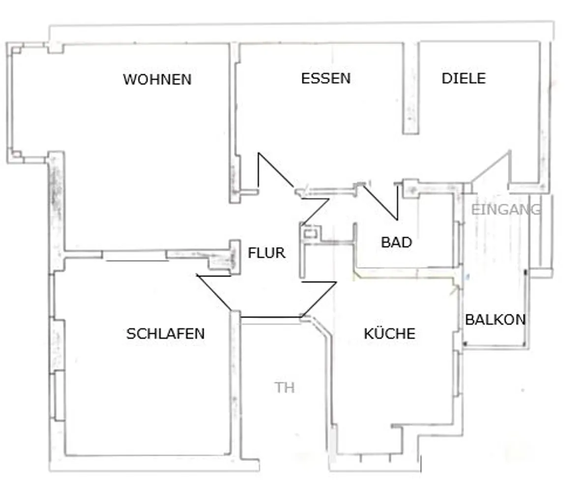 2 Zimmer Wohnung mit 91 m² in Darmstadt – Bild 6