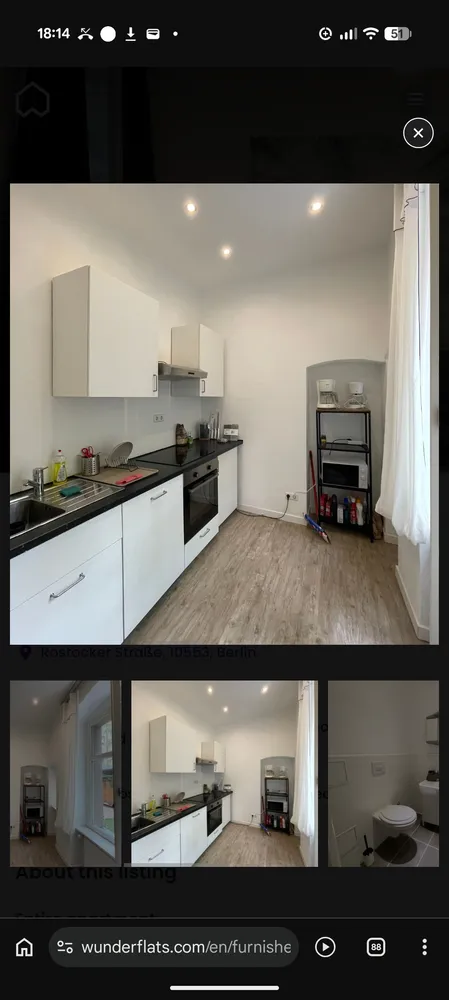 1 room apartment with 35 m² in Berlin – Photo 5