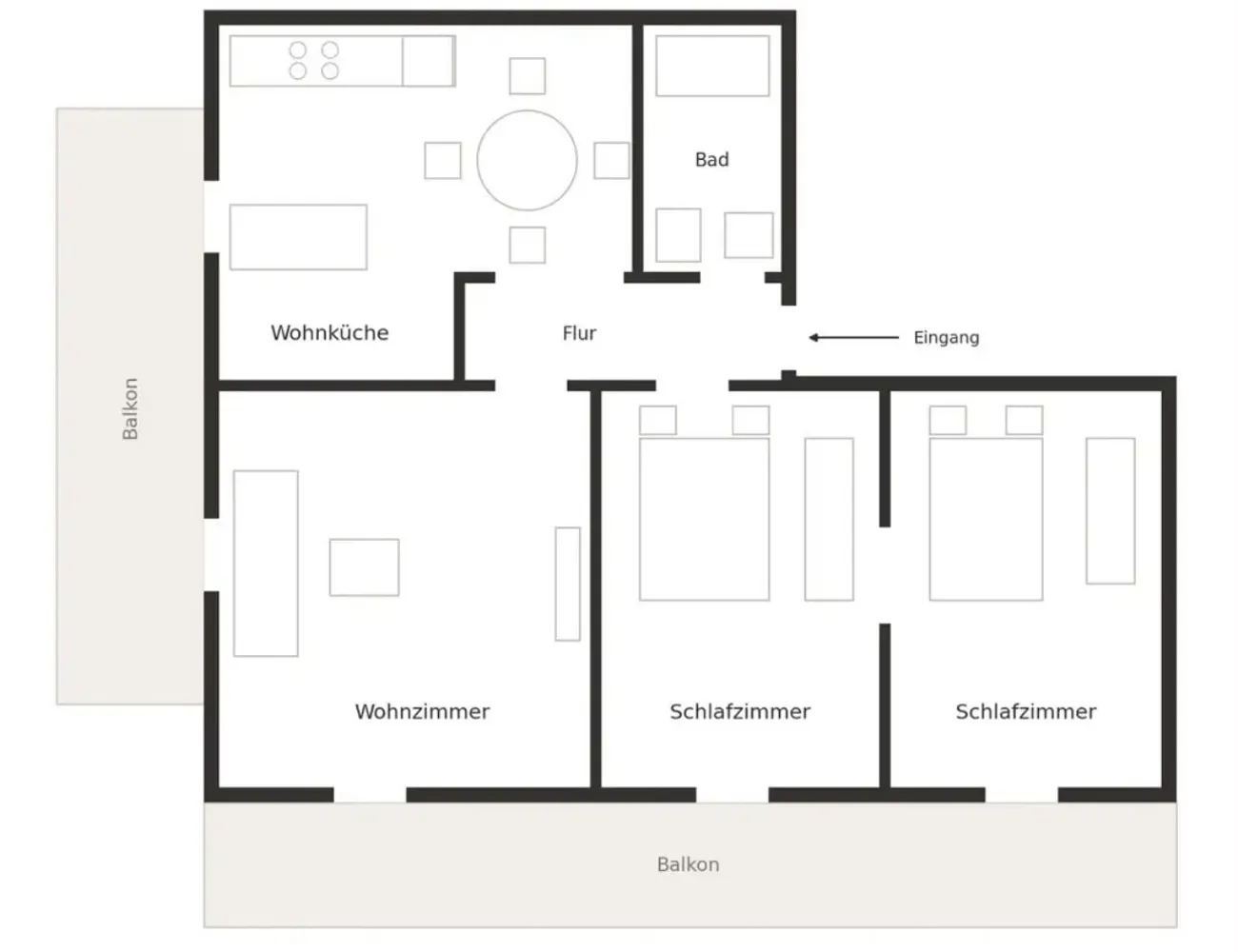 4 room apartment with 105 m² in Frankfurt am Main – Photo 4