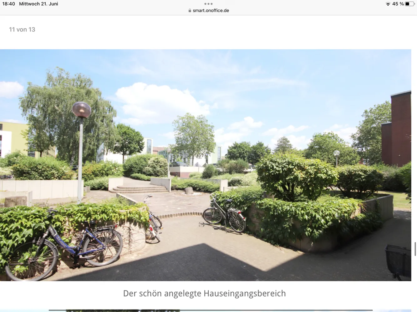 1 Zimmer Wohnung mit 30 m² in Münster – Bild 2