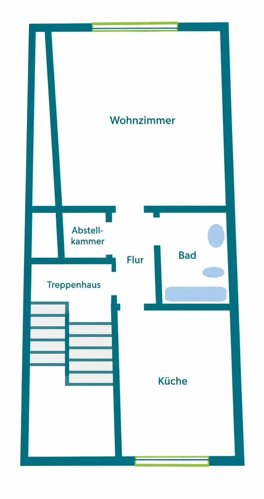1 Zimmer Wohnung mit 47 m² in Duisburg – Bild 6