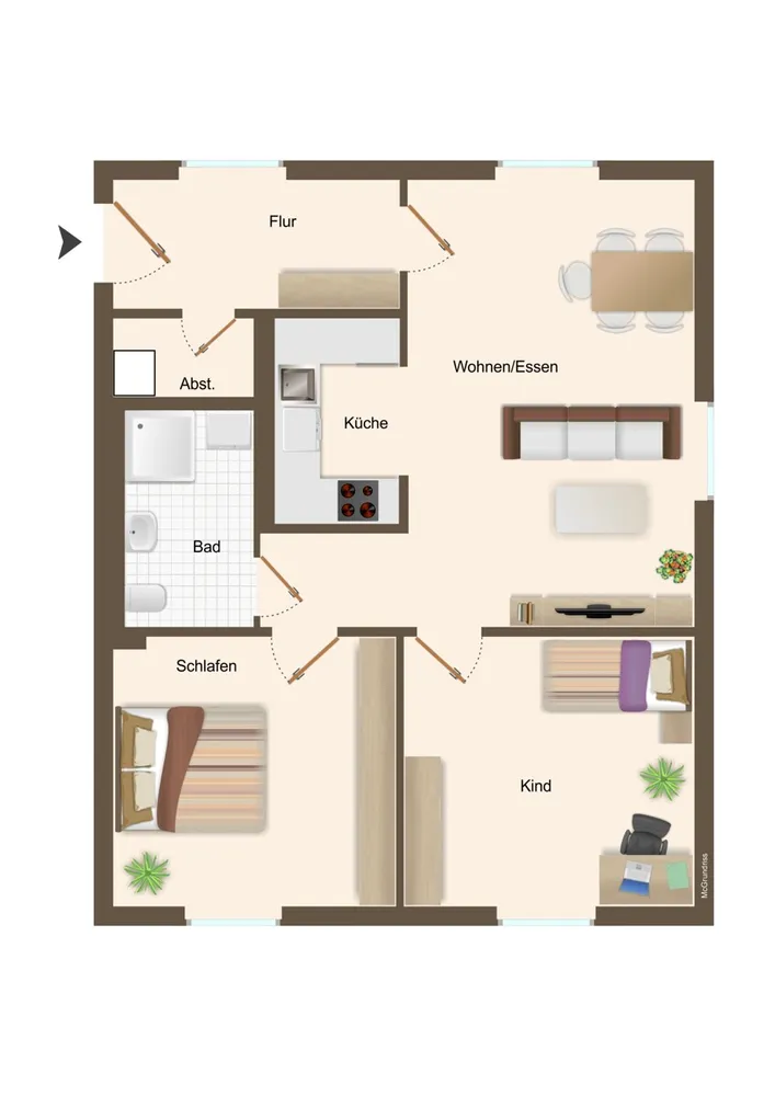 3 room apartment with 70 m² in Regensburg – Photo 8