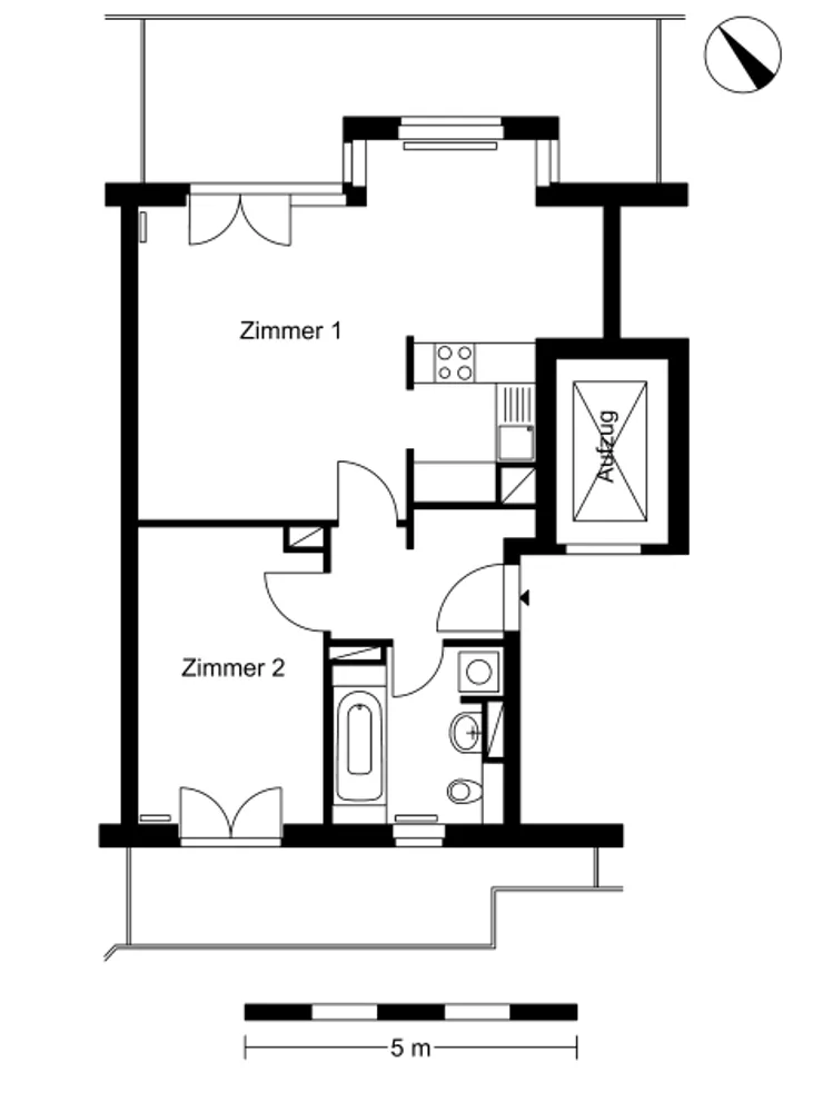 2 Zimmer Wohnung mit 62 m² in Berlin – Bild 4
